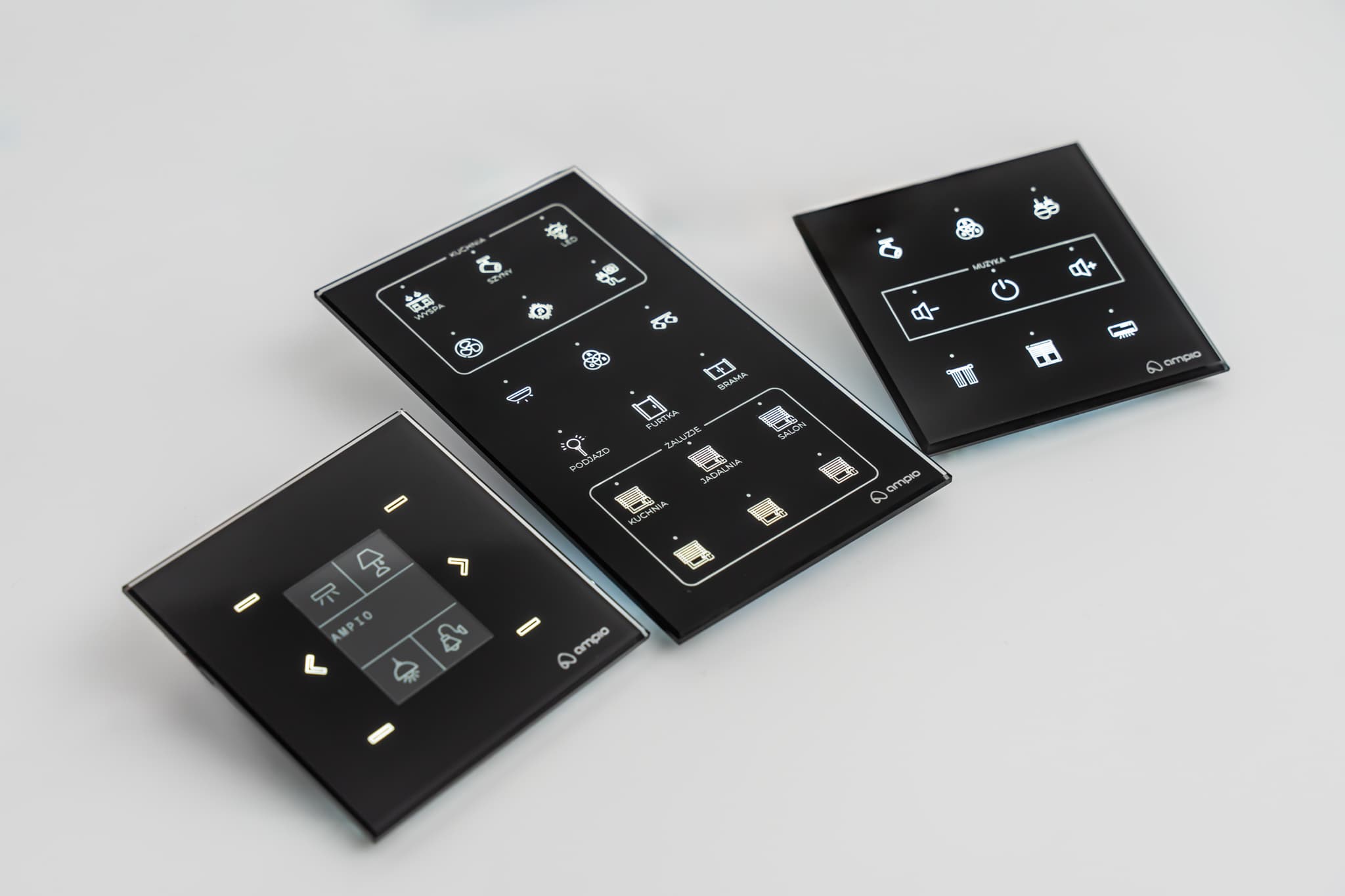 Ampio touch panels