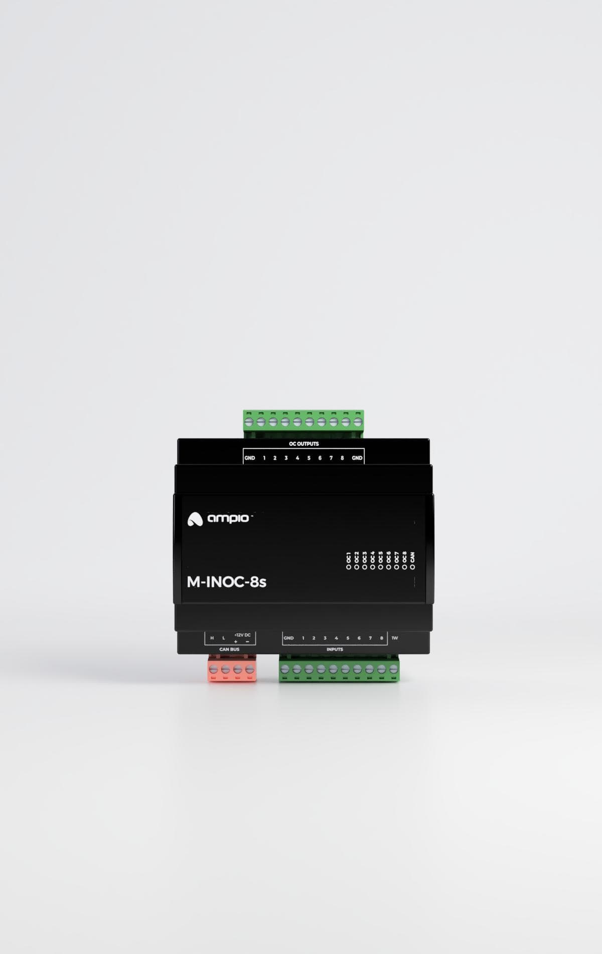 Module with eight binary inputs and eight OC outputs